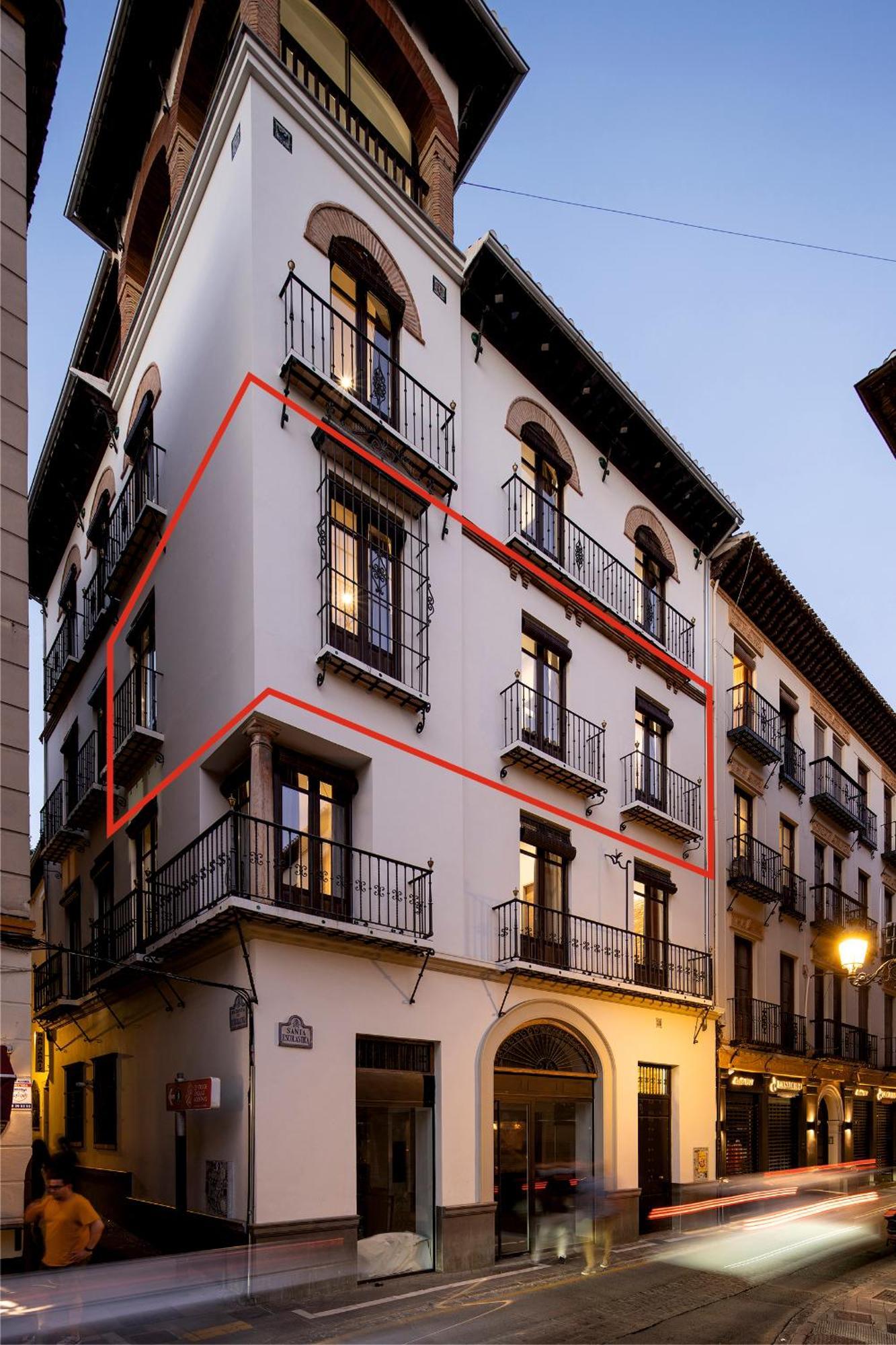 Santa Escolastica En Pleno Centro De Granada Buitenkant foto